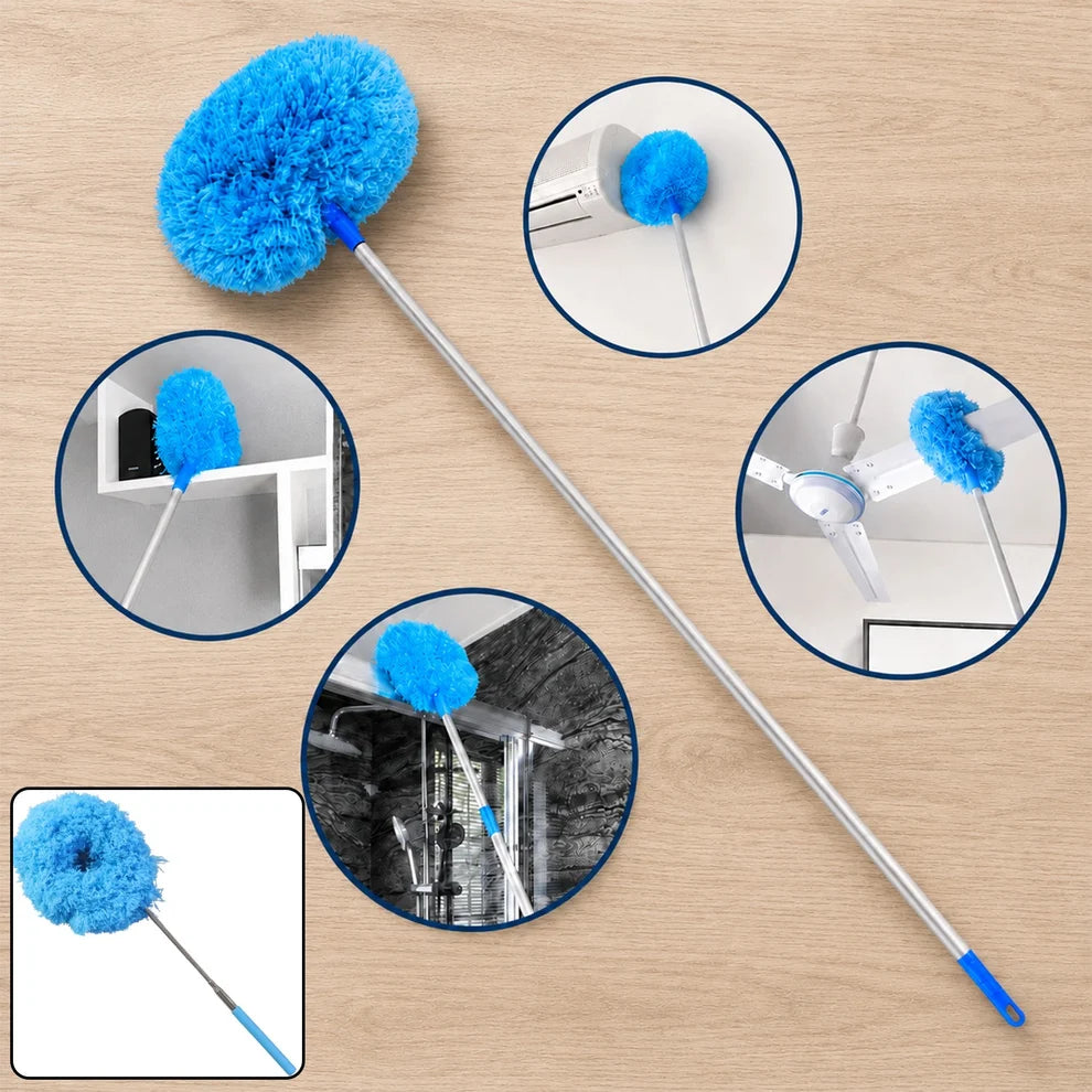 Extendable Microfiber Cleaning Duster – 83.5 cm Soft Round Head